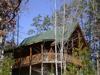 Pigeon Forge Pet friendly One bedroom plus loft cabin in the Pigeon Forge Area